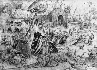 Luxury, 1557 by Pieter Bruegel the Elder